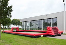 Red black football themed game