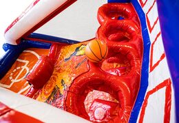 Portable basketball game for all ages