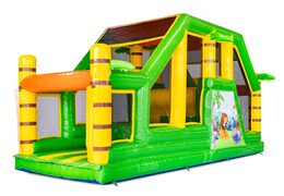 Obstacle course module jungle theme Base Jump