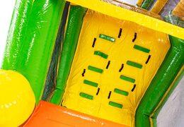 Climbing wall of obstacle course module Base Jump