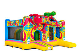 Side of Multiplay Ibiza pink green salamanders