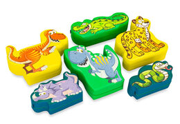 Softplay theme set jungle dino images animals