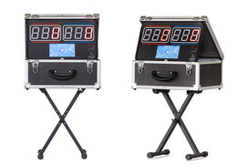 IPS suitcase with stand for elevating the suitcase