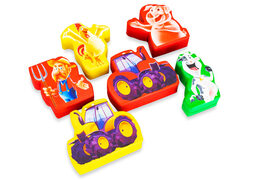 Softplay theme set farm images animals