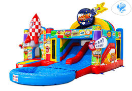 Order Multiplay Double Slide Bouncy Castle online at JB