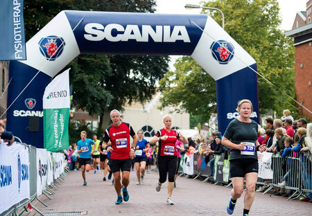 start-finishboog scania