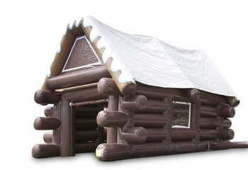 Order an exclusive inflatable Apres Ski Hut with a standard size of 7 by 5 by 4 meters for both young and old. Buy inflatable winter attractions online now at JB Inflatables America