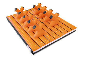 Buy inflatable 40-piece giga modular X Platform obstacle course for children. Order inflatable obstacle courses online now at JB Inflatables UK