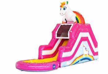 Buy covered inflatable water slide multiplay bouncy castle in theme unicorn for children at JB Inflatables UK. Buy bouncy castles online at JB Inflatables UK
