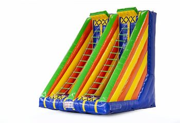 Opblaasbare Twister ladder kopen voor klimmen kinderen attractie zeskamp bij JB Inflatables