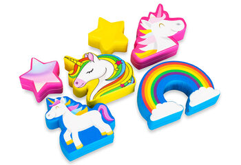 Softplay theme set unicorn images animals