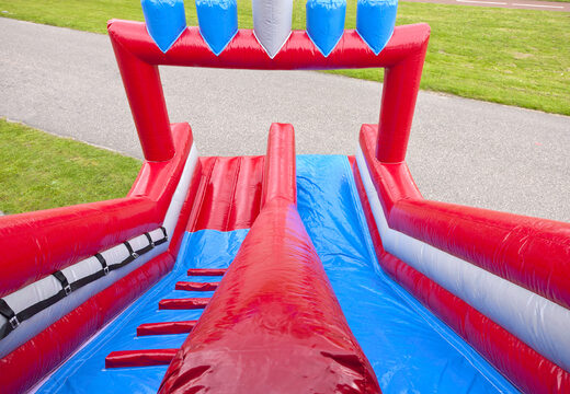 Opblaasbare glijbaan brandweer