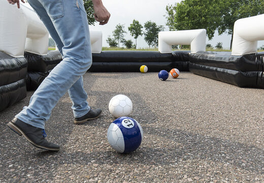 Order inflatable football billiards for both young and old. Buy inflatable football billiards now online at JB Inflatables UK