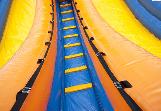 Seaworld inflatable slide with funny 3D figures and colorful prints for children. Buy inflatable slides now online at JB Inflatables UK