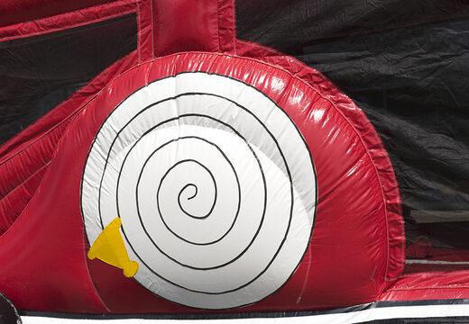 Order fire brigade obstacle course with 3D objects for kids. Buy inflatable obstacle courses online now at JB Inflatables UK