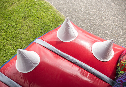 Buy mini run 8m shark obstacle course with 3D objects for kids. Order inflatable obstacle courses now online at JB Inflatables UK