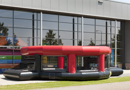 Buy a unique inflatable Panna football cage without a roof for kids. Order inflatable panna football cage now online at JB Inflatables UK