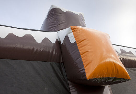 vOrder inflatable roller track double in winter theme for both young and old. Buy inflatable winter attractions online now at JB Inflatables America