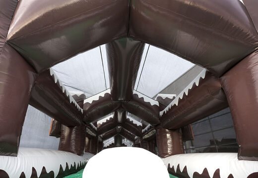 Buy unique inflatable roller track double in winter theme for both young and old. Order inflatable winter attractions now online at JB Inflatables America