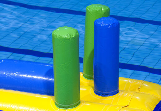 Order slide dolphin run with fun objects for both young and old. Buy inflatable water attractions online now at JB Inflatables America