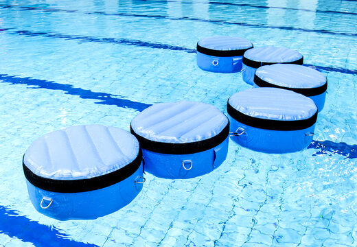 Order inflatable connectable water lilies for both young and old. Buy inflatable water attractions online now at JB Inflatables America