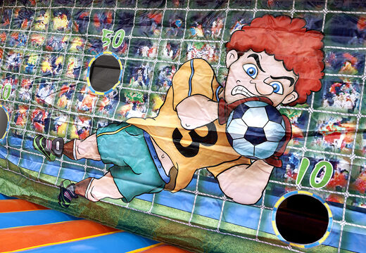 Buy an inflatable football goal with bed for both young and old. Order inflatable football goal with bed now online at JB Inflatables UK