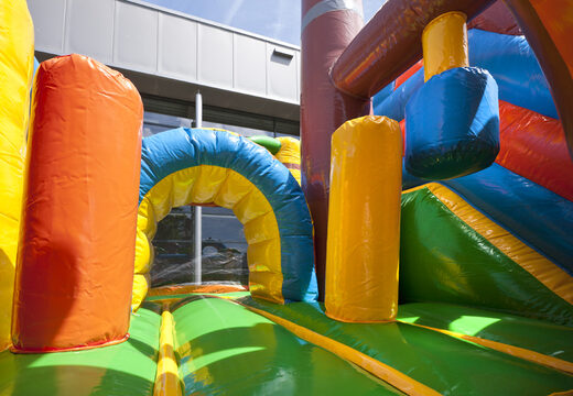 Order a small indoor inflatable multiplay bouncer in a pirate boat theme for children. Buy inflatable bouncers online at JB Inflatables UK