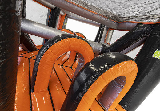 Order Giga obstacle course in Gate Corner theme for kids. Buy inflatable obstacle courses online now at JB Inflatables UK