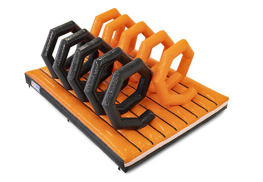Order Mega Spiral Platform obstacle course with obstacles for kids. Buy inflatable obstacle courses online now at JB Inflatables UK