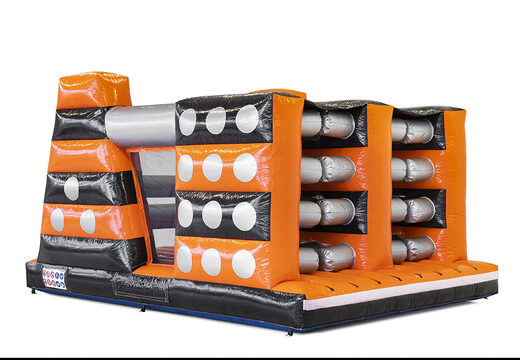 Order inflatable 40-piece mega Gate Dodger assault course for children. Buy inflatable obstacle courses online now at JB Inflatables UK