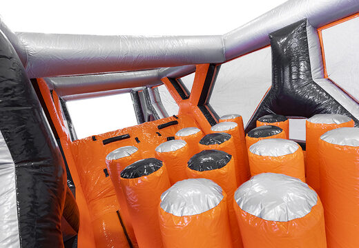 Buy inflatable 40 piece giga Survival Run modular assault course for kids. Order inflatable obstacle courses online now at JB Inflatables UK