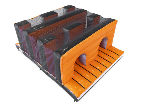 Buy inflatable 40-piece giga modular Worm Platform obstacle course for children. Order inflatable obstacle courses online now at JB Inflatables UK