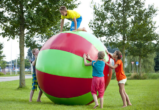 Buy multi-use inflatable 1.5 and 2 meter green red super balls for both old and young. Order inflatable items online at JB Inflatables America