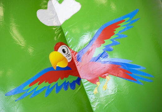 Buy Giraffe Slide Super slide with the cheerful colors, 3D objects and nice print on the side walls. Order inflatable slides now online at JB Inflatables UK