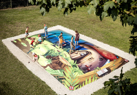 Inflatable themed fairy tale airmountain custom made for kids. Buy inflatable airmountains at JB Inflatables UK