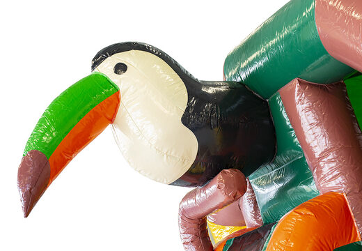 Inflatable slide combo amazone bouncy castle to buy at JB Inflatables UK. Order inflatable bouncy castles with slide for kids now