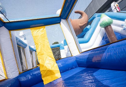Order World Frozen bounce house for children. Buy bounce houses online at JB Inflatables UK