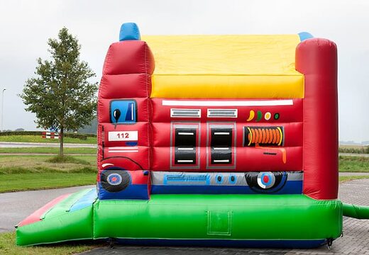 Order standard firefighting bouncers in striking colors for children. Bouncers for sale online at JB Inflatables UK