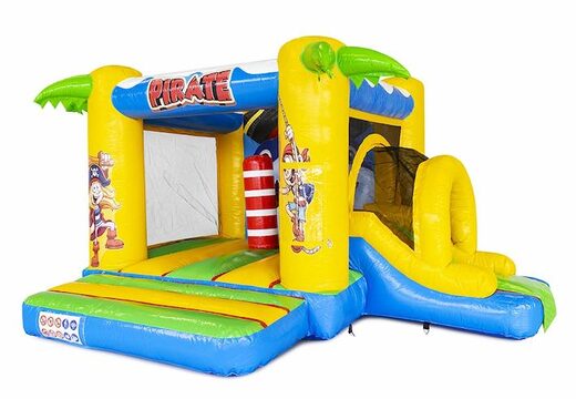 Buy compact inflatable air cushion in pirate theme for children