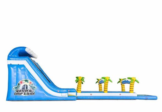 Buy Inflatable Large Waterfall Themed Water Slide for Kids