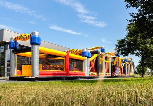 Mega assault course High Voltage Adventure Run for sale