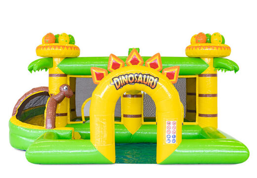 Order inflatable bouncy castle in Dino theme for children. Buy inflatables online at JB Inflatables America