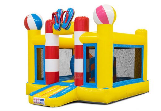 Get online 4 in 1 slide Rubber Duck for your kids, order inflatable slides now online at JB Inflatables America