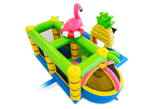 Buy Flamingo bouncy castle for children. Order bouncy castles online at JB Inflatables America