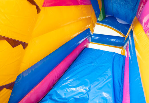 Inflatable multi box bouncy castle summer party covered for sale