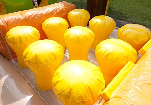 Obstacles on bouncy castle