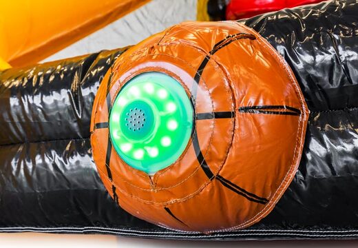 Interactive system to use on bouncy castle game