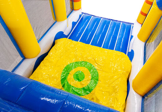 Air cushion for jumping in Base Jump obstacle course module