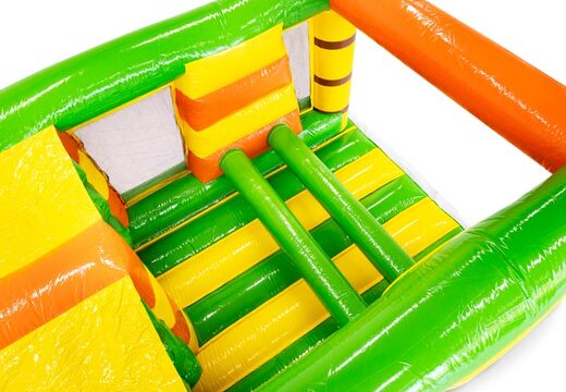 Interior of customizable obstacle course module at JB