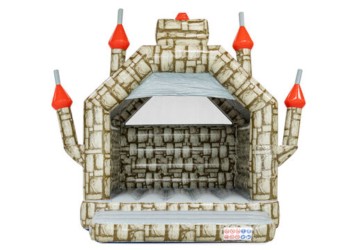 For sale A-frame Standard Bouncy Castle with Grey Brick theme